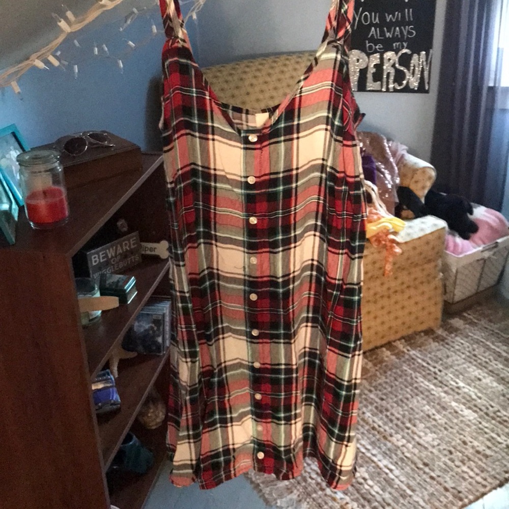 Plaid dress